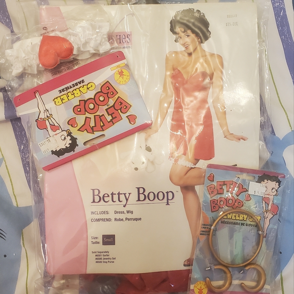 Betty Boop Costume with Accessories